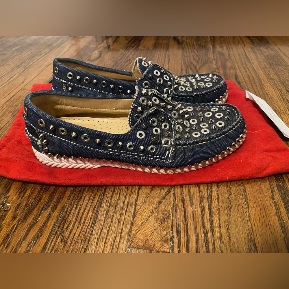 louboutin yacht spikes